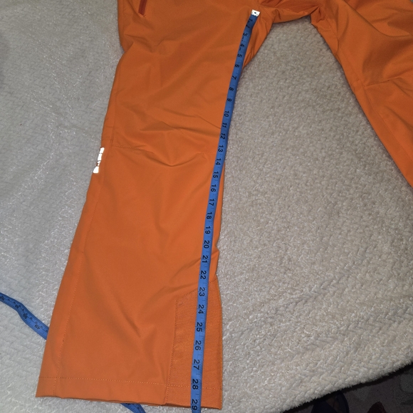 Fera Niseko Ski/Snow pants Women's Bold Orange perfect fit Size 10 - Picture 11 of 15